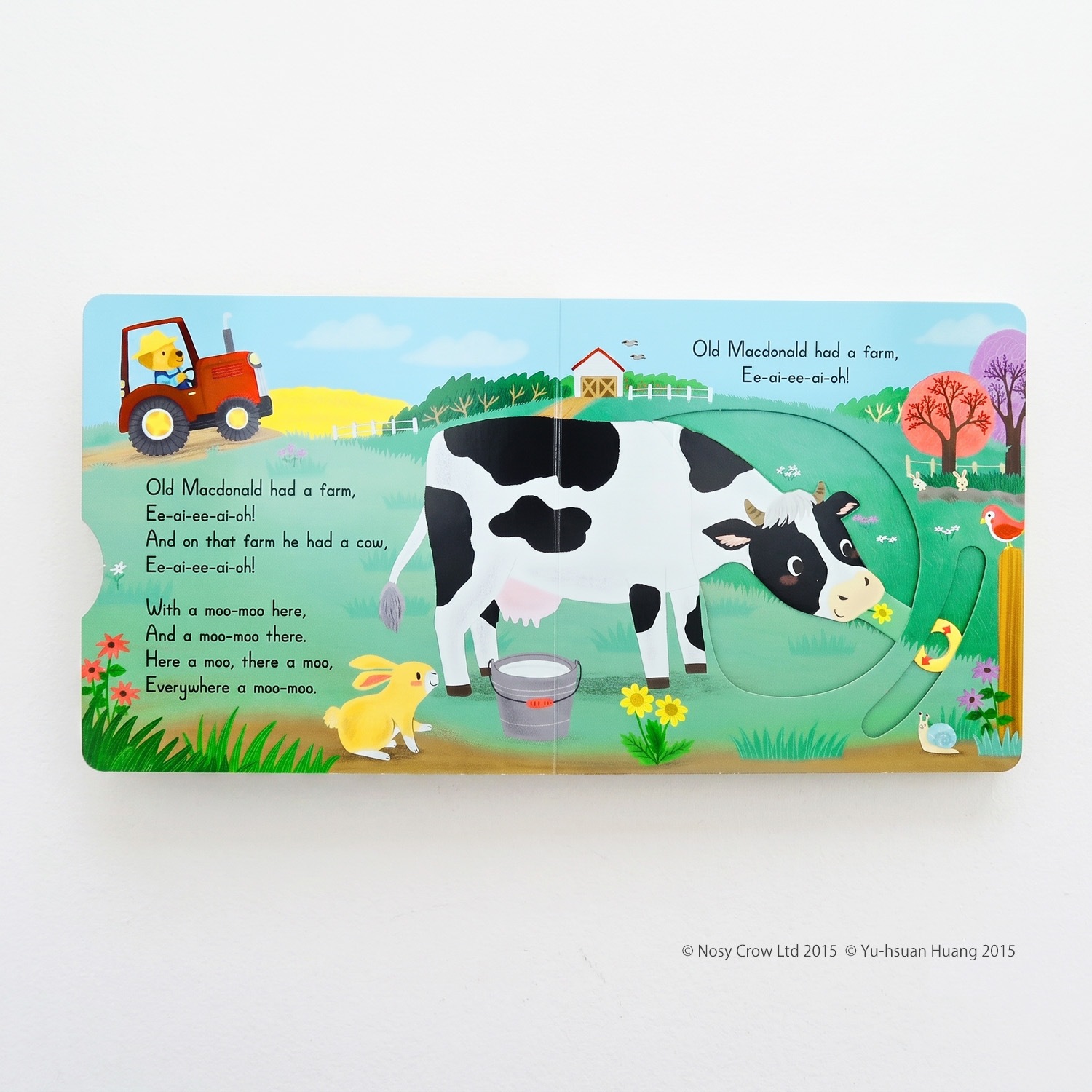 しかけ絵本 Old Macdonald had a Farm ボードブック （QRコード音つき