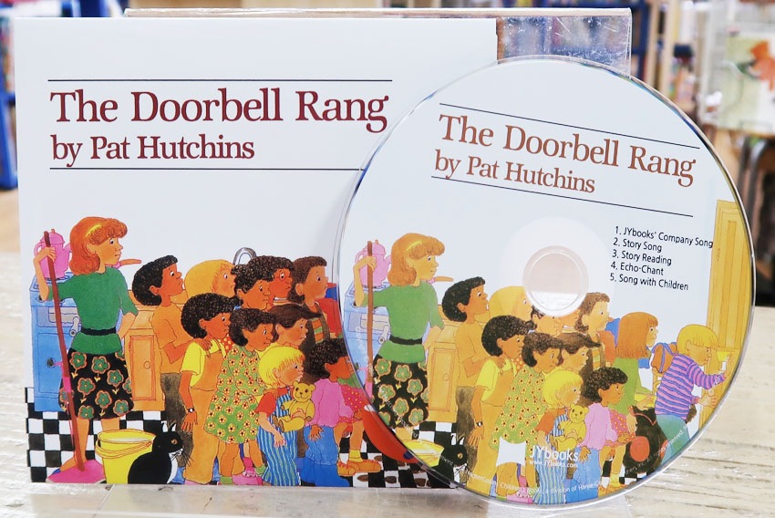 195 The Doorbell Rang 音声絵本 SING&SAY Doorbell Rang CDつき英語絵本 ＜NoBuYoung＞ 【レベル4