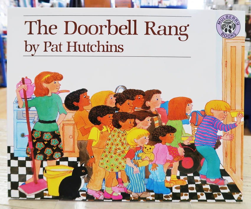 195 The Doorbell Rang 音声絵本 SING&SAY Doorbell Rang CDつき英語絵本 ＜NoBuYoung＞ 【レベル4