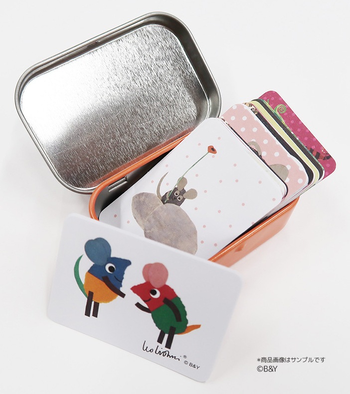 缶入りステッカー　レオ・レオニ