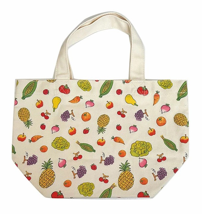 リチャード・スキャリー マチ付きコットンBIGバッグ スーパーマーケット