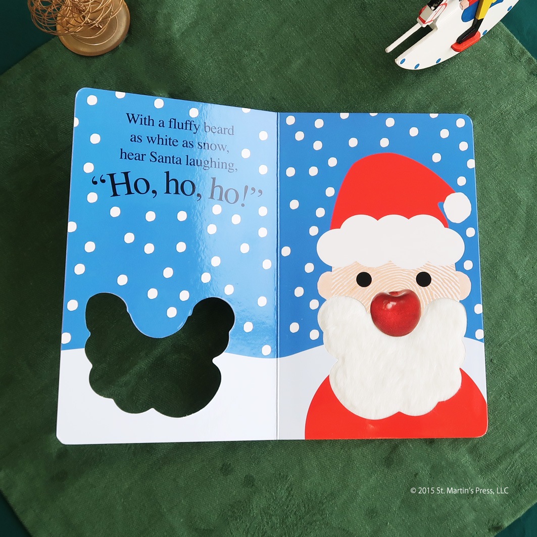 さわって楽しむ！しかけ絵本　Alphaprints Ho, Ho, Ho!