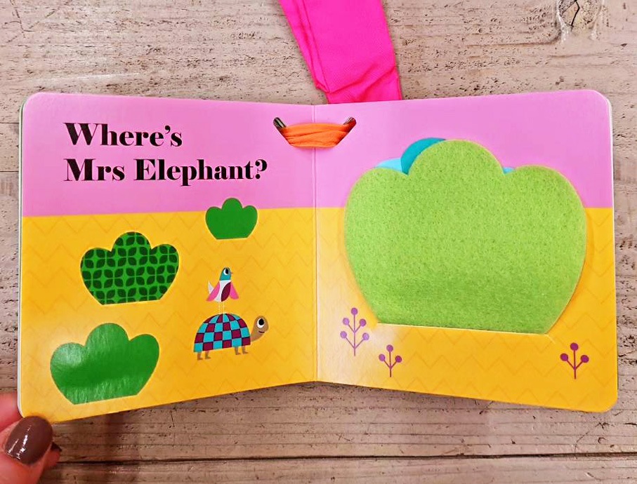 めくりしかけバギーブック　Where's Mr. Lion?