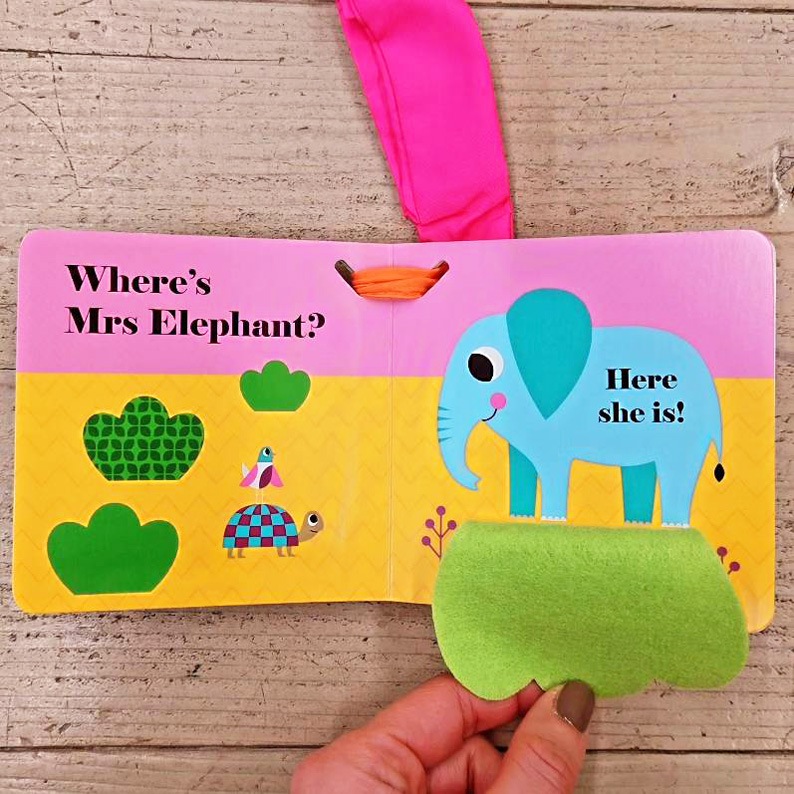 めくりしかけバギーブック　Where's Mr. Lion?