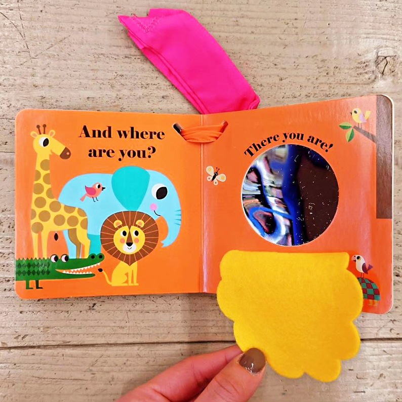 めくりしかけバギーブック　Where's Mr. Lion?