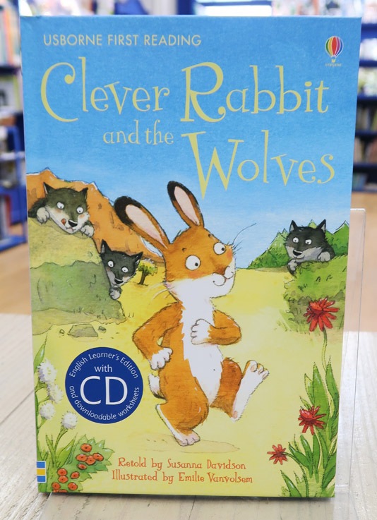 朗読ＣＤつき名作童話　Clever Rabbit and the Wolves 【レベル２】