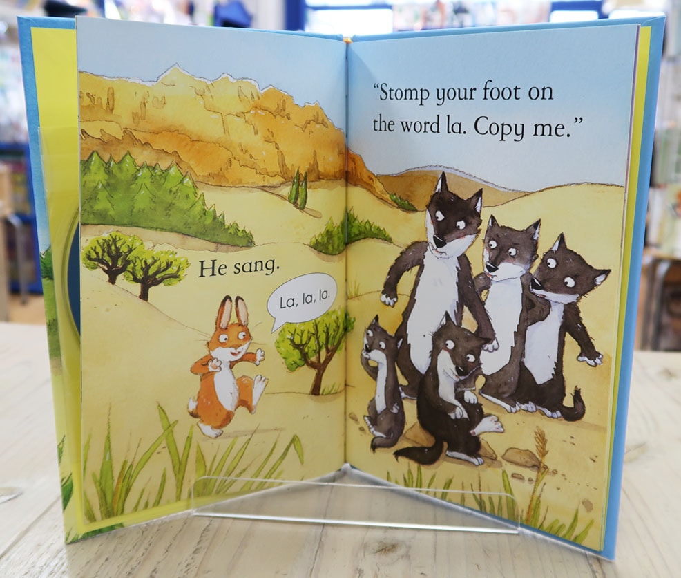 朗読CDつき名作童話 Clever Rabbit and the Wolves 【レベル2