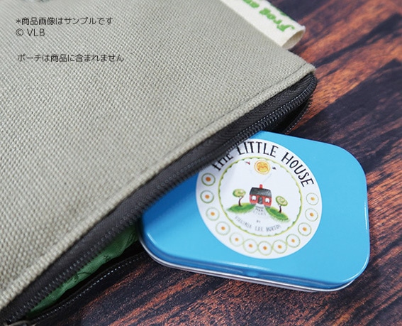 缶入りステッカー　ちいさいおうち