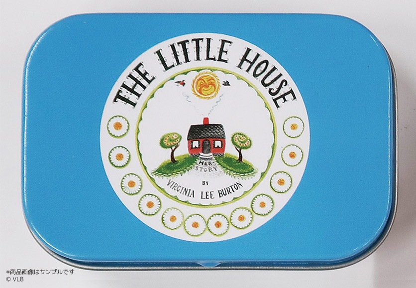 缶入りステッカー　ちいさいおうち