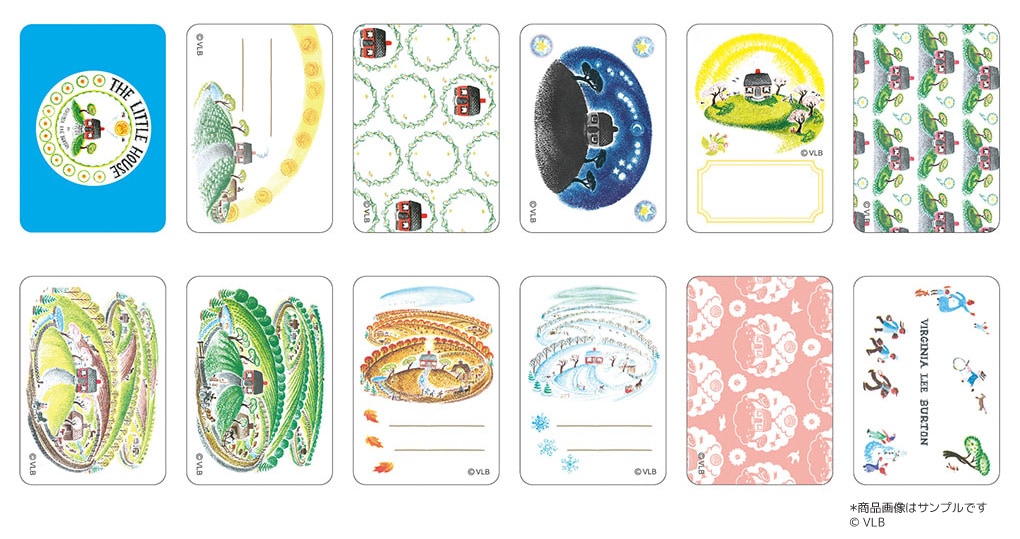 缶入りステッカー　ちいさいおうち