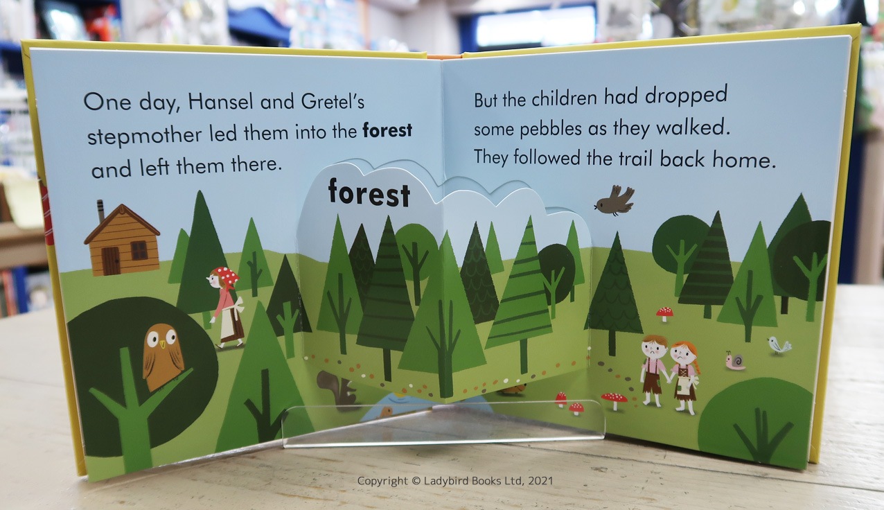 童話しかけ絵本　Hansel and Gretel　Words