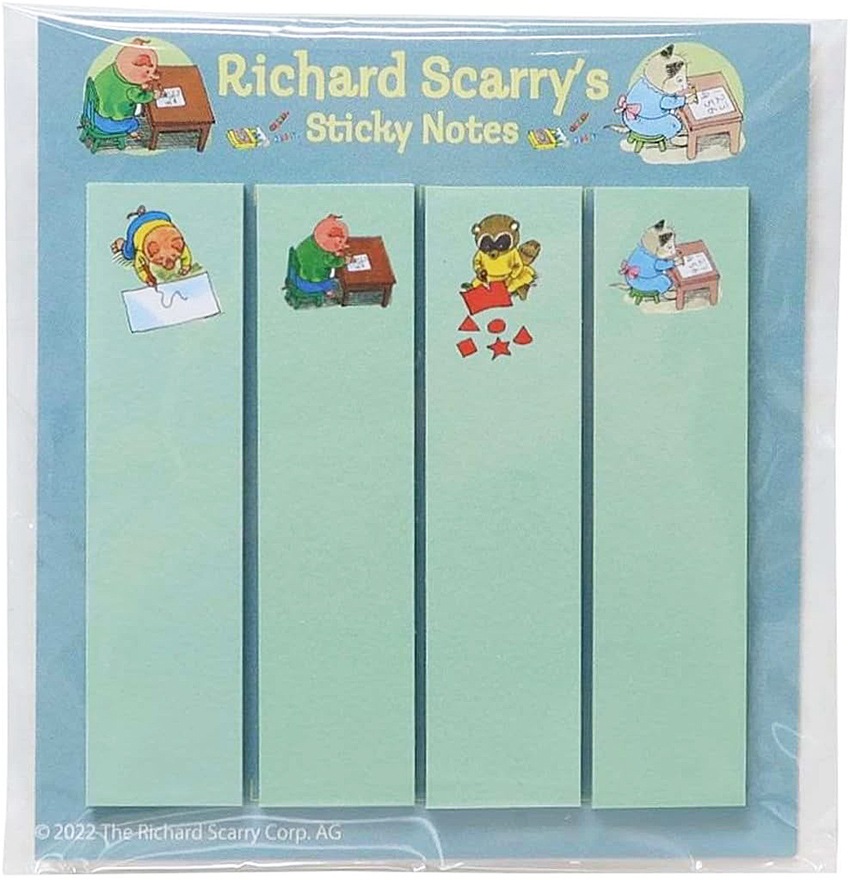 リチャード・スキャリー 付箋 スクール