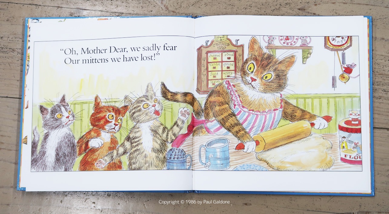 ガルドンの名作絵本シリーズ　Three Little Kittens　～いたずらこねこ～