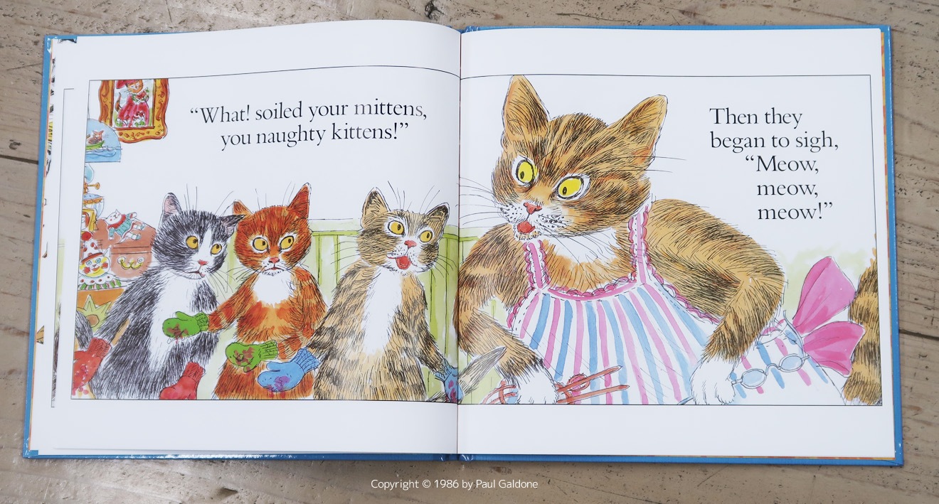 ガルドンの名作絵本シリーズ　Three Little Kittens　～いたずらこねこ～