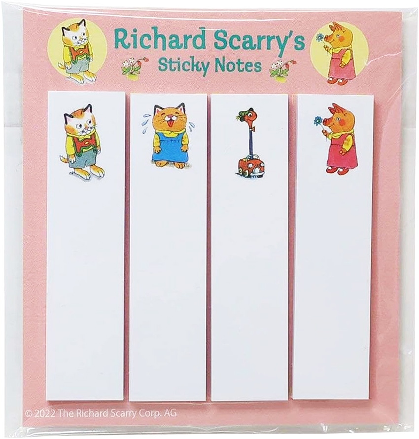 リチャード・スキャリー 付箋 なかまたち