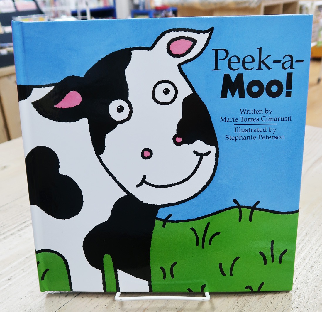 めくりしかけ絵本　Peek-a-Moo!　～いないいないばあ！～