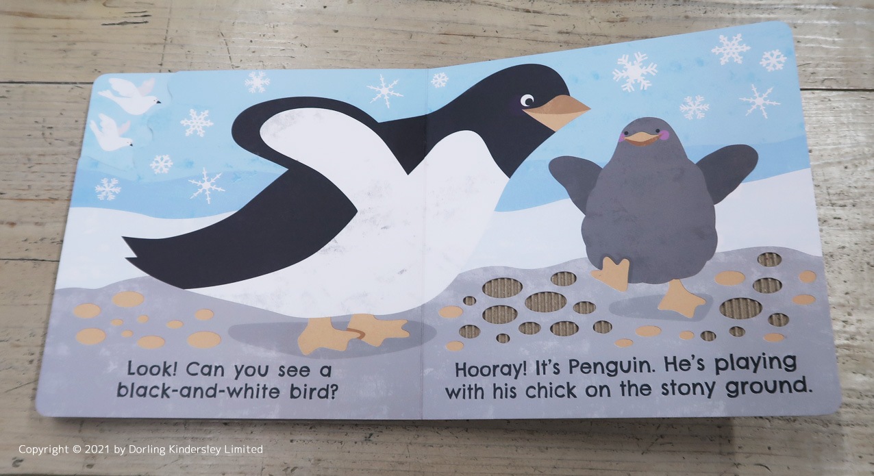 さわって楽しむ！エコしかけ絵本　Where Are You Penguin?