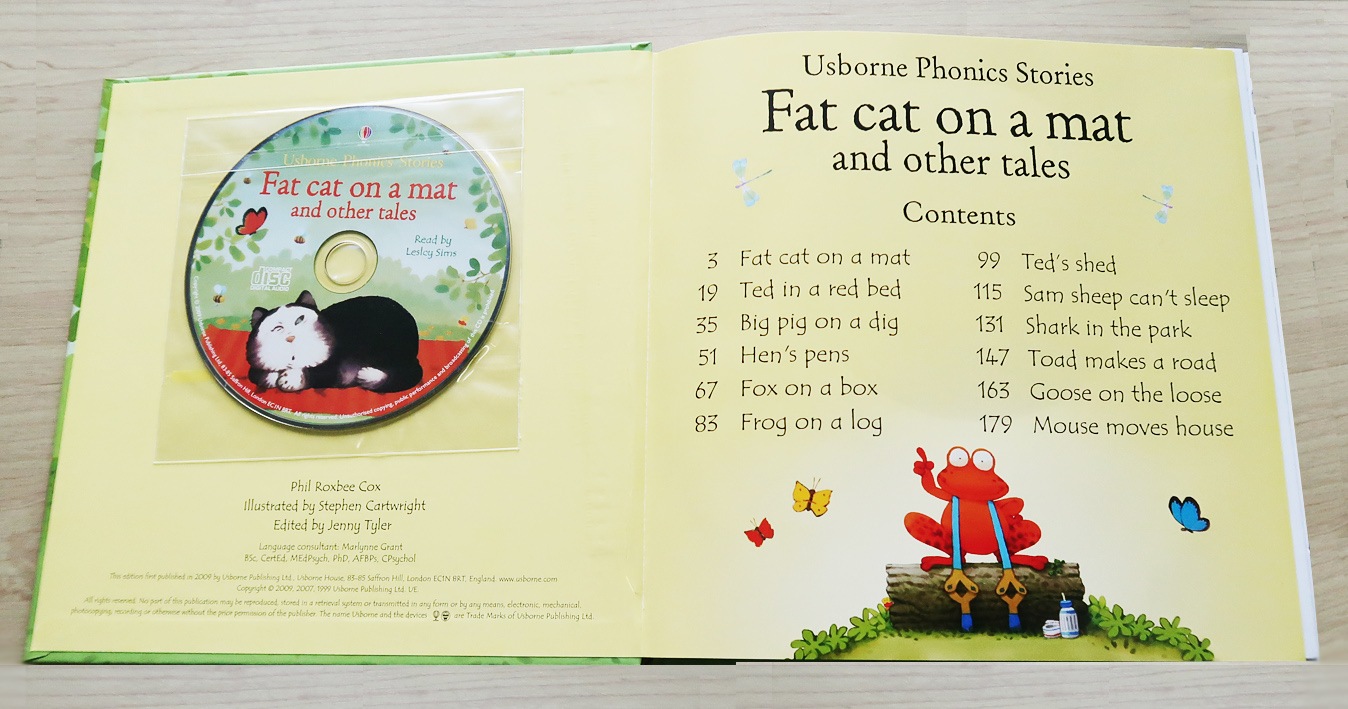 CDつきフォニックス絵本　Fat Cat on a Mat and other Tales