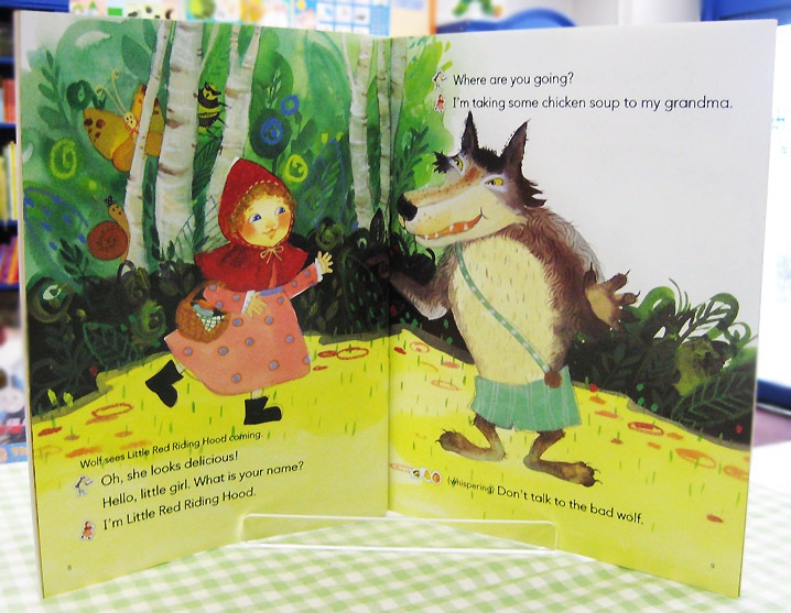 英語劇シリーズ QRコード音声付き おもしろ童話 Little Red Riding