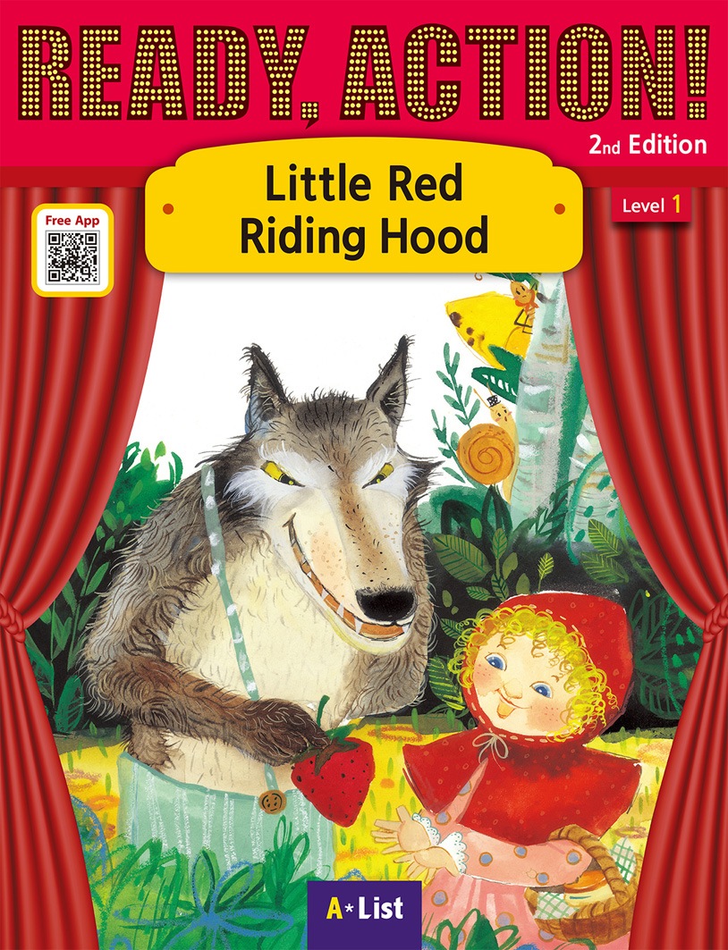 英語劇シリーズ QRコード音声付き おもしろ童話 Little Red Riding