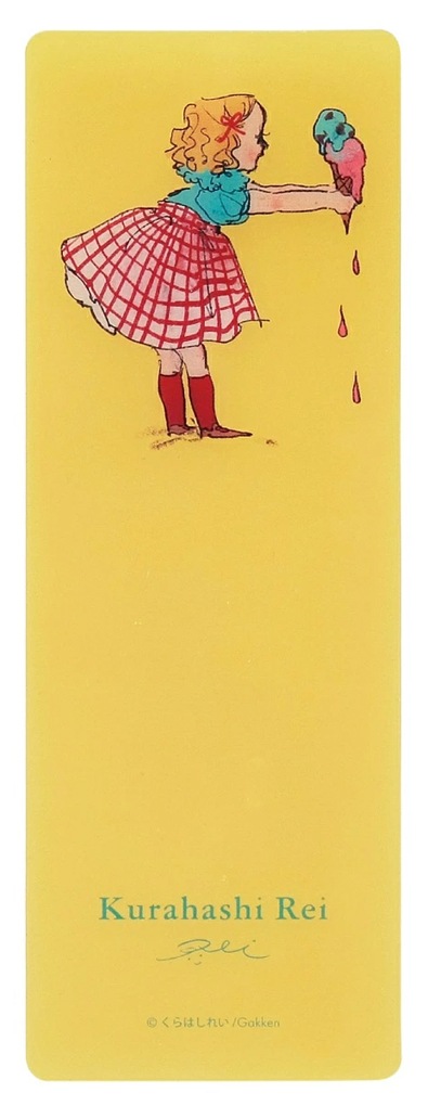 くらはしれい　クリアブックマーカー（アイス）