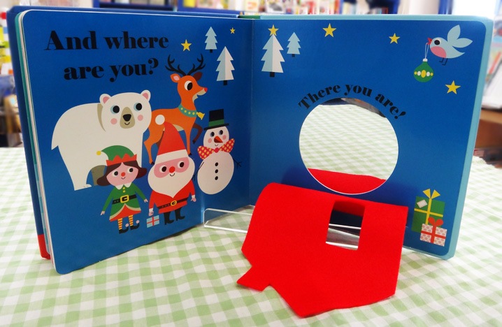 めくりしかけ絵本　Where's Santa Claus?　～クリスマス　いないいないばあ！～