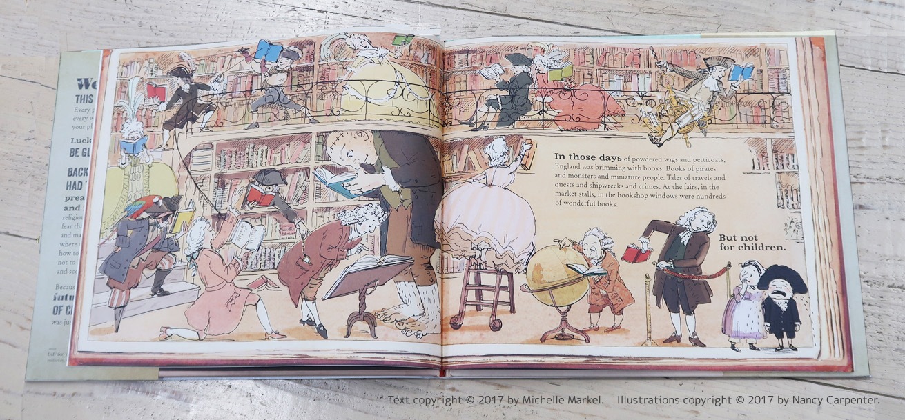 Balderdash!: John Newbery and the Boisterous Birth of Children's Books ～子どもの本の世界を変えたニューベリーの物語～