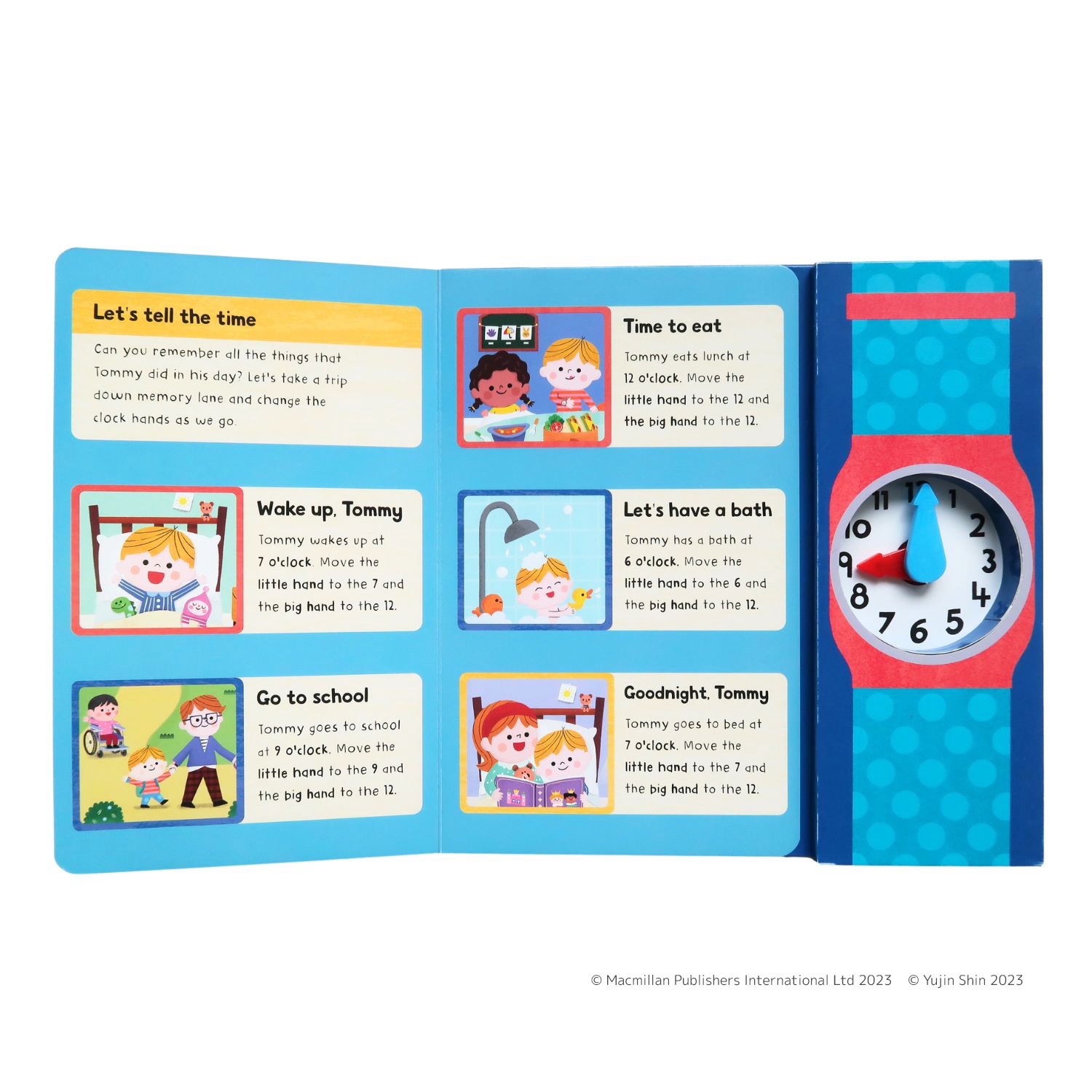 とけいの絵本　My First Clock Book