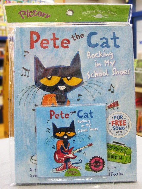 SING&SAY Pete the Cat Rocking in my School Shoes CDつき絵本