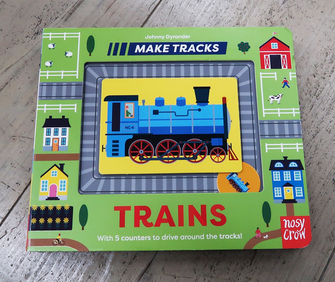 指でたどろう！しかけ絵本　Trains