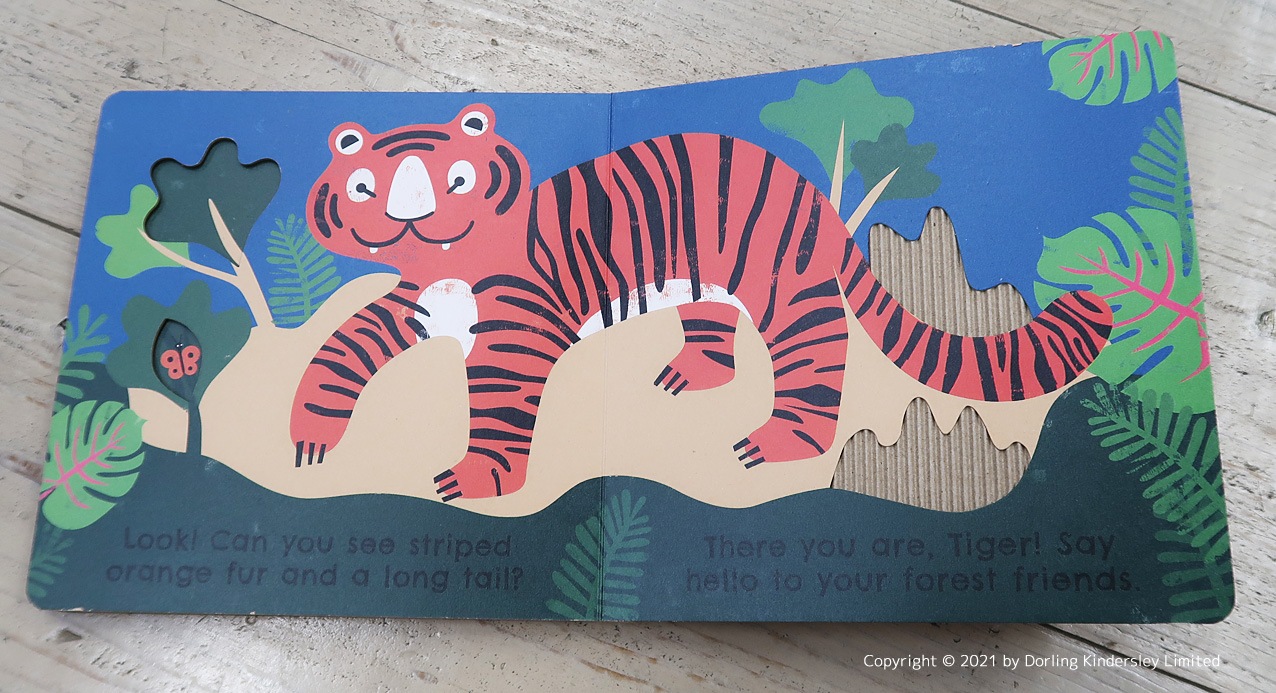 さわって楽しむ！エコしかけ絵本 Where Are You Tiger? | カテゴリーで