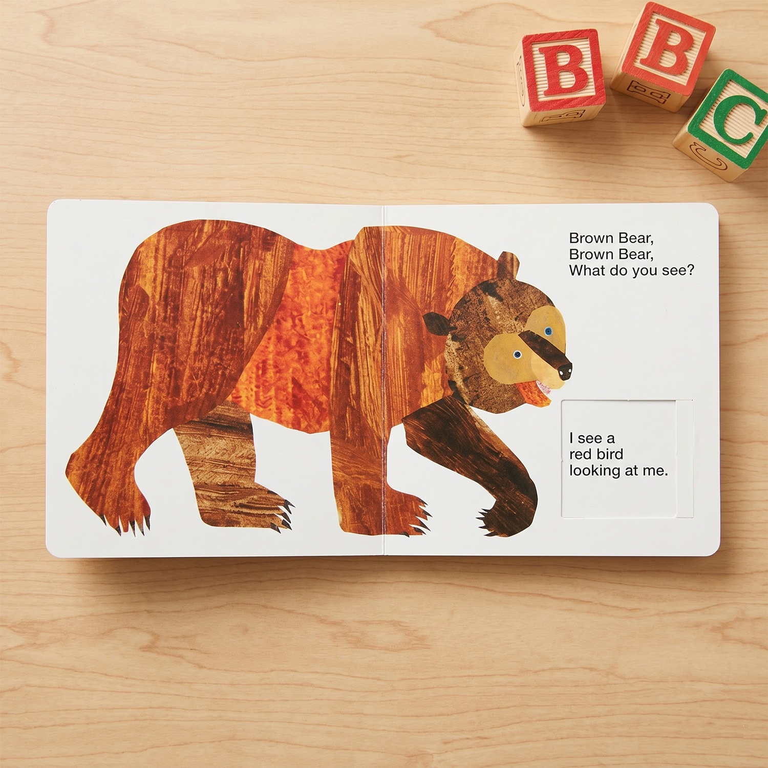 スライドしかけ絵本 Brown Bear, Brown Bear, What Do You See