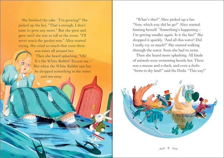 レベル別 名作英語リーディングシリーズ　Alice in Wonderland ～アリスの不思議な国～ 【レベル２】