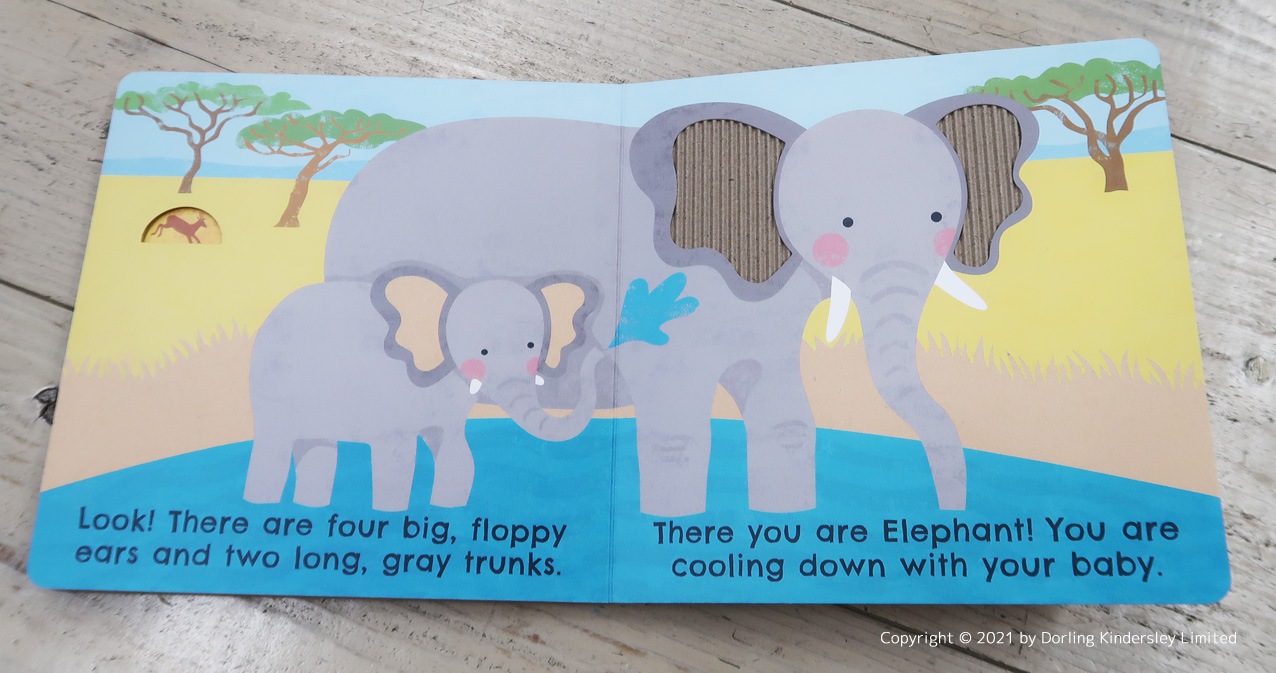 さわって楽しむ！エコしかけ絵本　Where Are You Elephant?