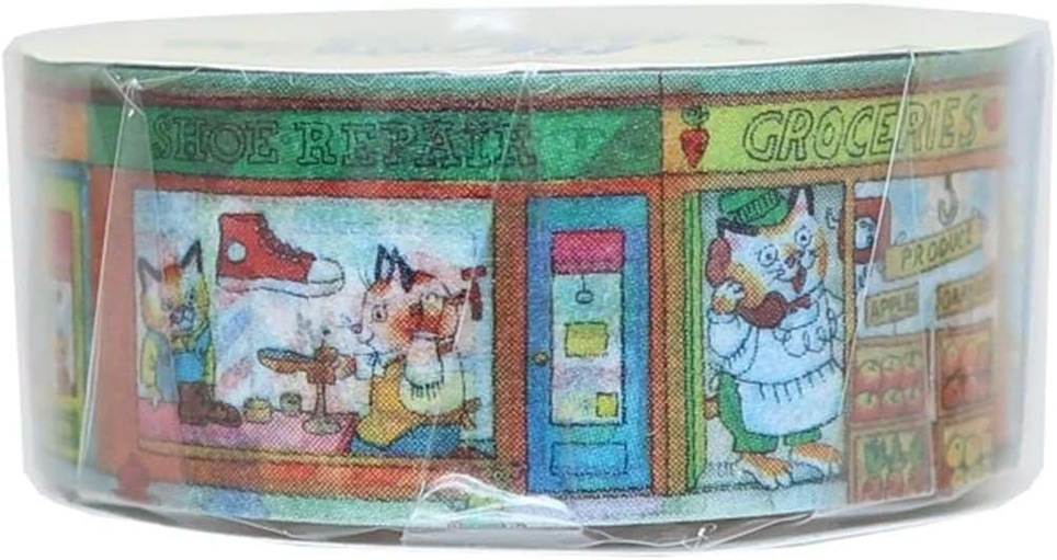 リチャード・スキャリー　マスキングテープ　タウン LBL