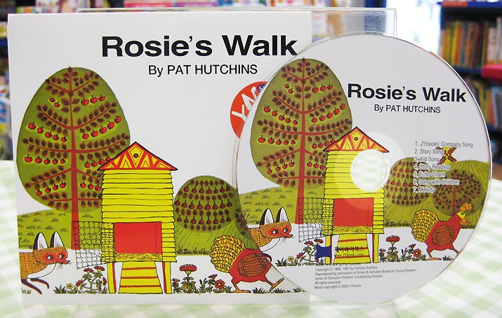 SING&SAY Rosie's Walk ボードブック＆ＣＤセット　＜NoBuYoung＞　【レベル２】