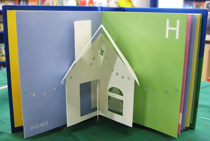 ポップアップミニしかけ絵本　Christmas　ブルー