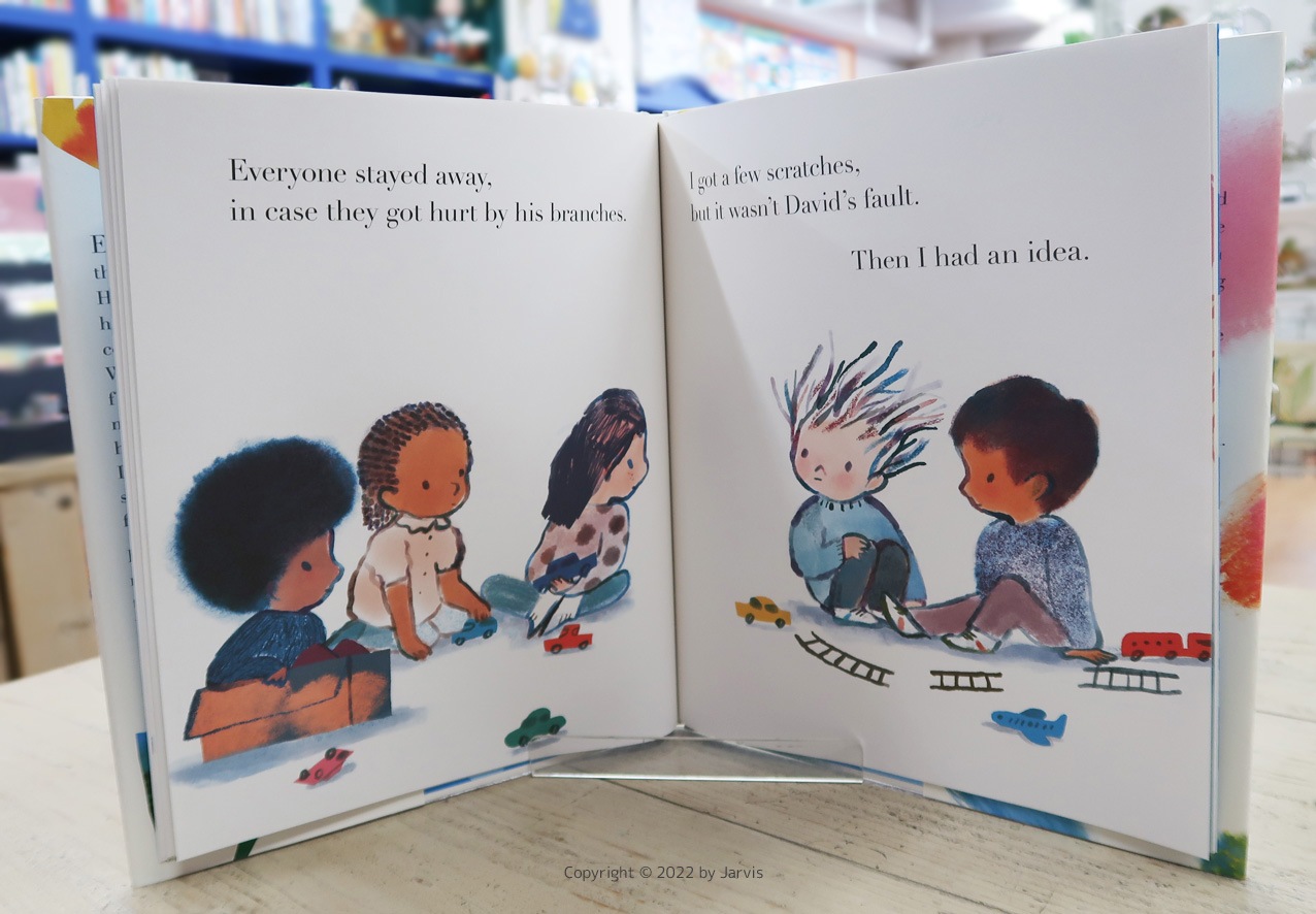 英語と日本語読みくらべ絵本セット】 The Boy with Flowers in His