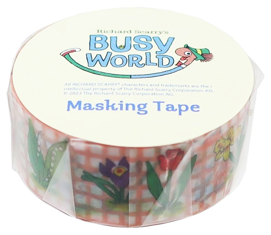 リチャード・スキャリー　マスキングテープ　庭仕事