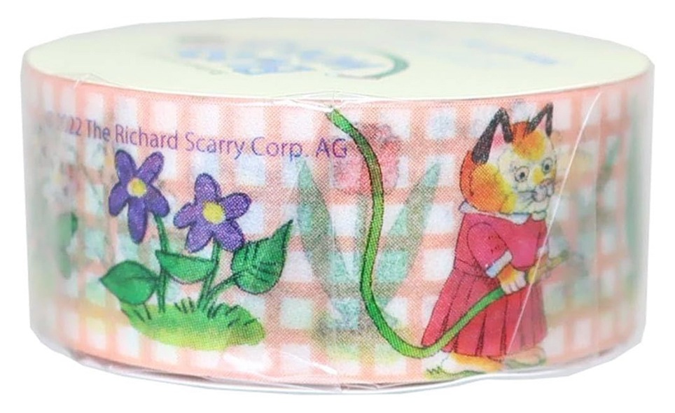 リチャード・スキャリー　マスキングテープ　庭仕事