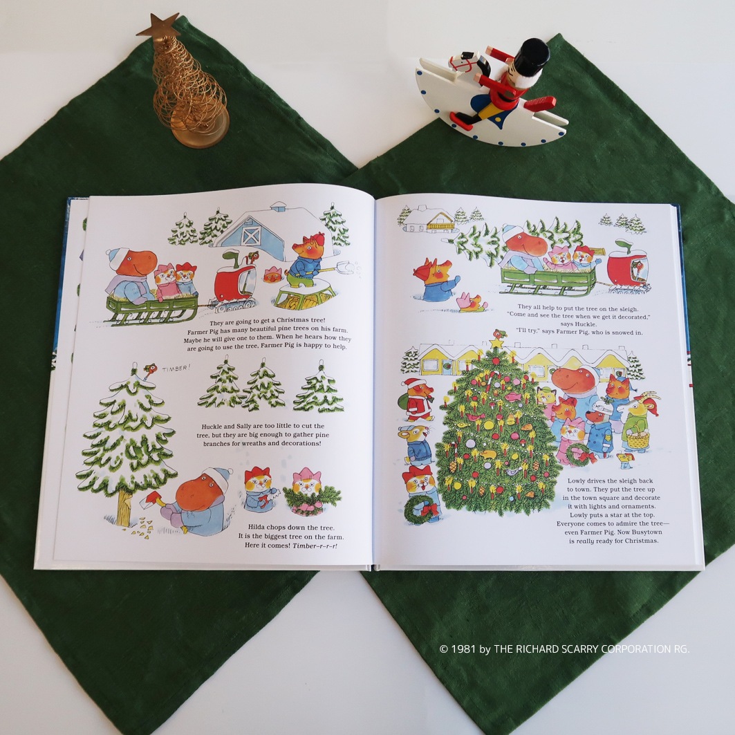 スキャリーのビジータウン　Best Christmas Book Ever!　～サンタさんのいそがしい1にち～