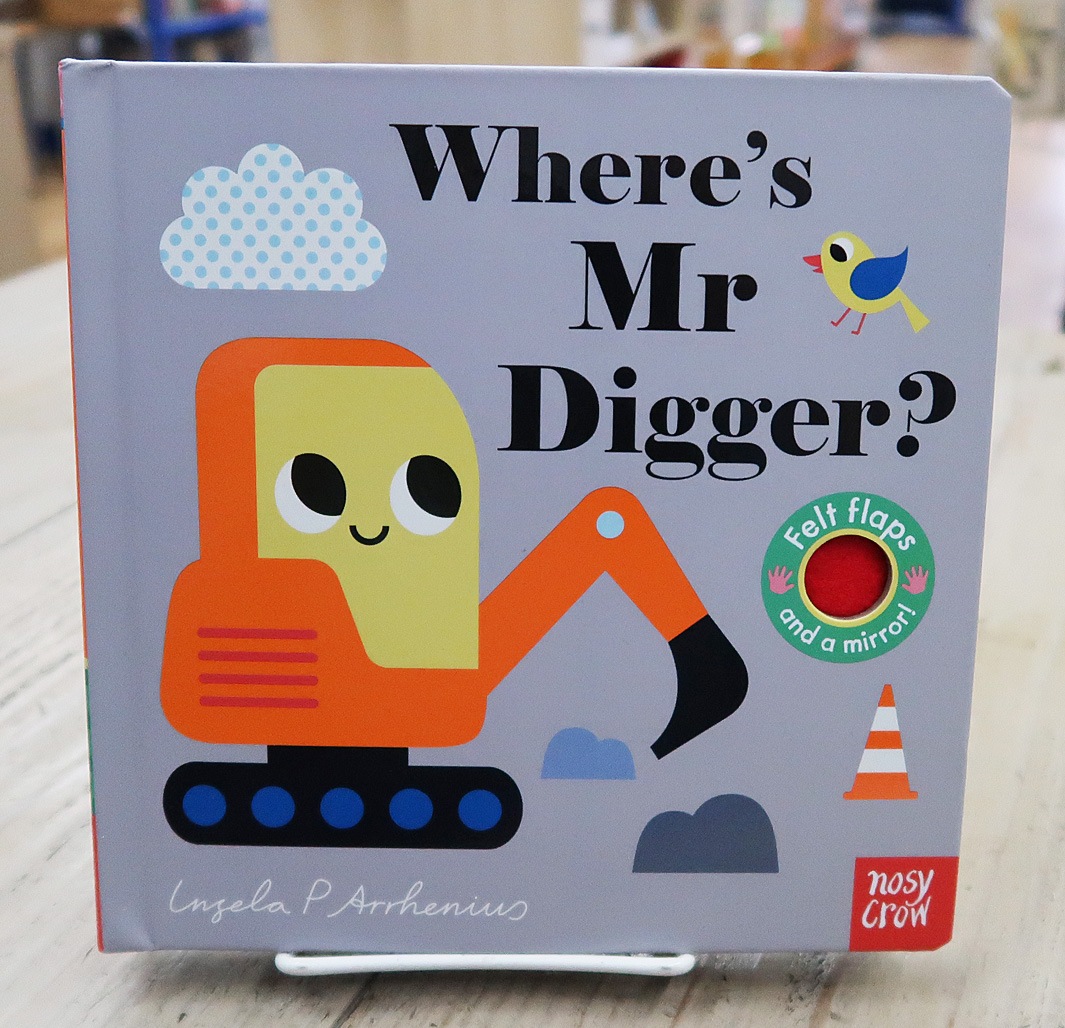 めくりしかけ絵本　Where's Mr. Digger?