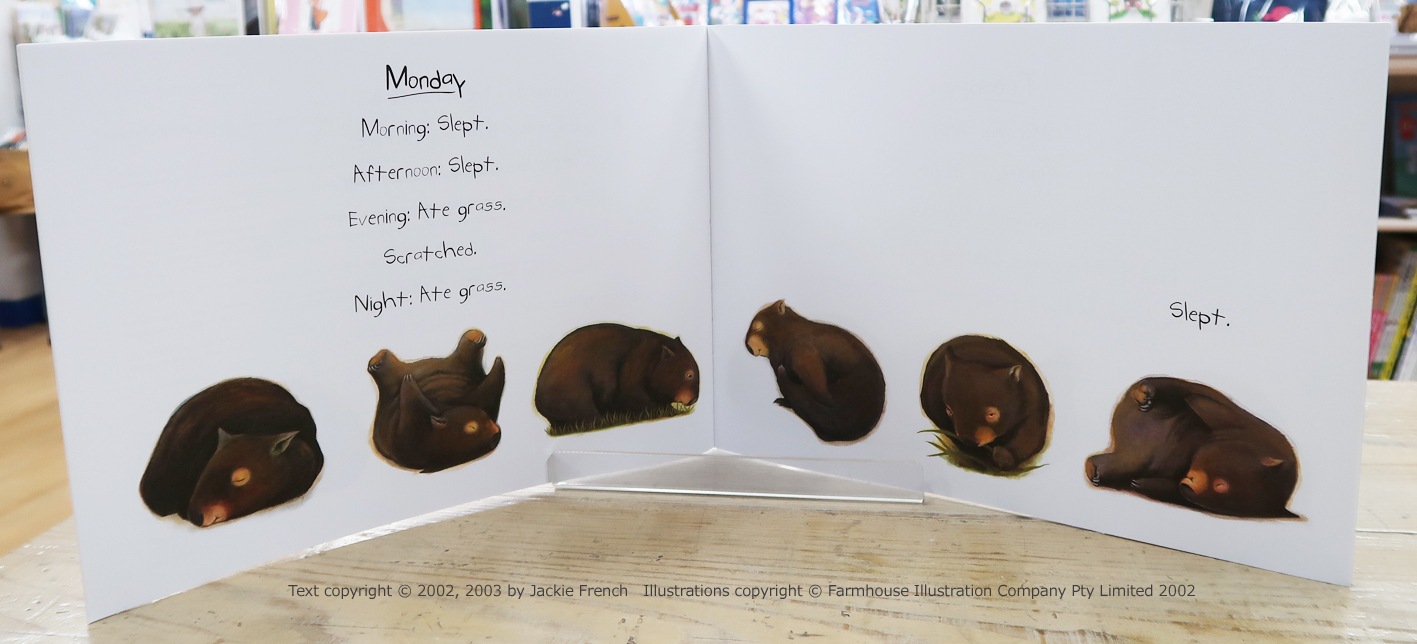 Diary of a Wombat　～ウォンバットの日記～　ペーパーバック版