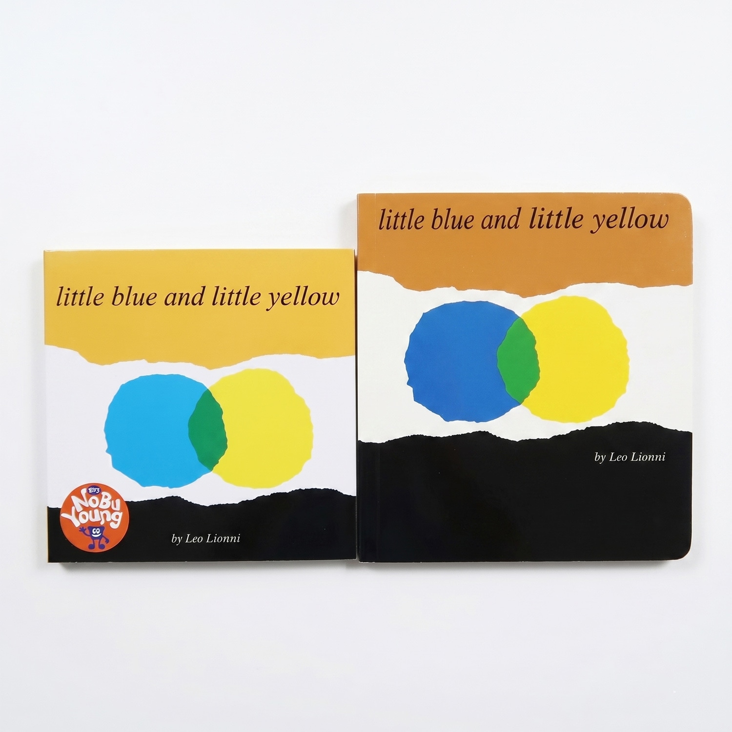 SING&SAY Little Blue and Little Yellow　ボードブック＆ＣＤセット 【レベル４】
