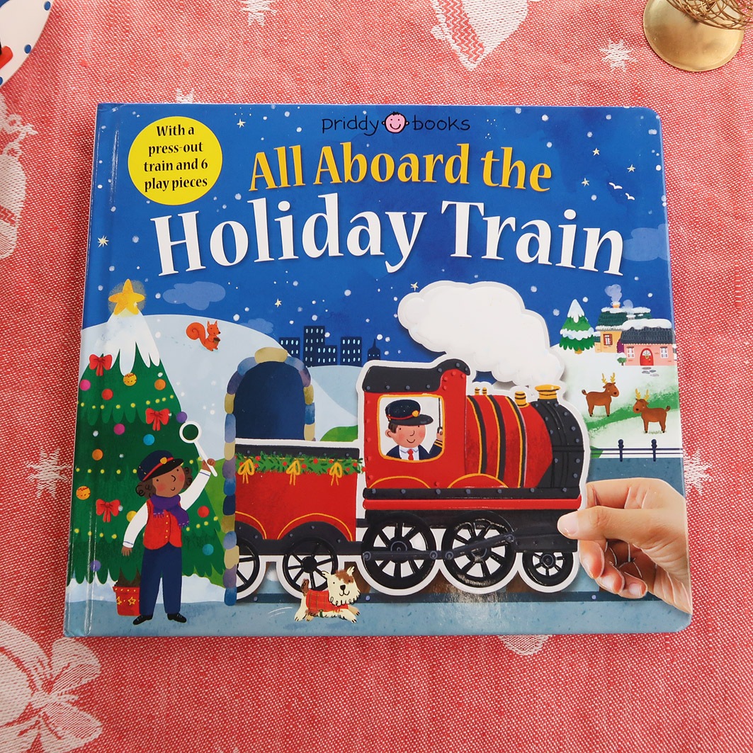 せんろ絵本　All Aboard the Holiday Train