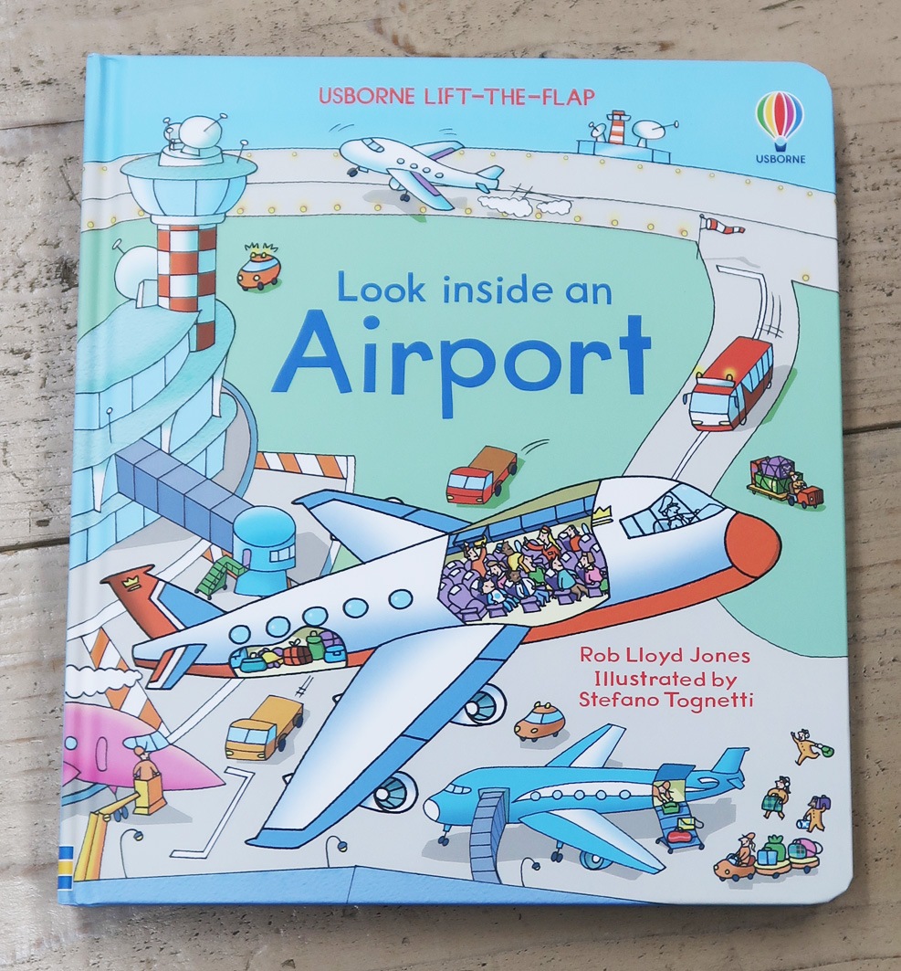 めくりしかけ絵本　のぞいてみよう！空港　Look Inside an Airport