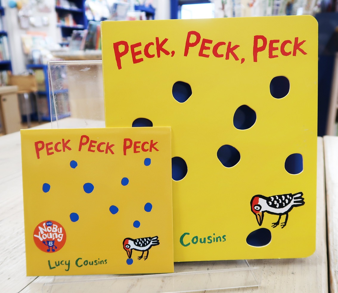 SING&SAY Peck, Peck, Peck　ボードブック＆ＣＤセット ＜NoBuYoung＞　【レベル５】