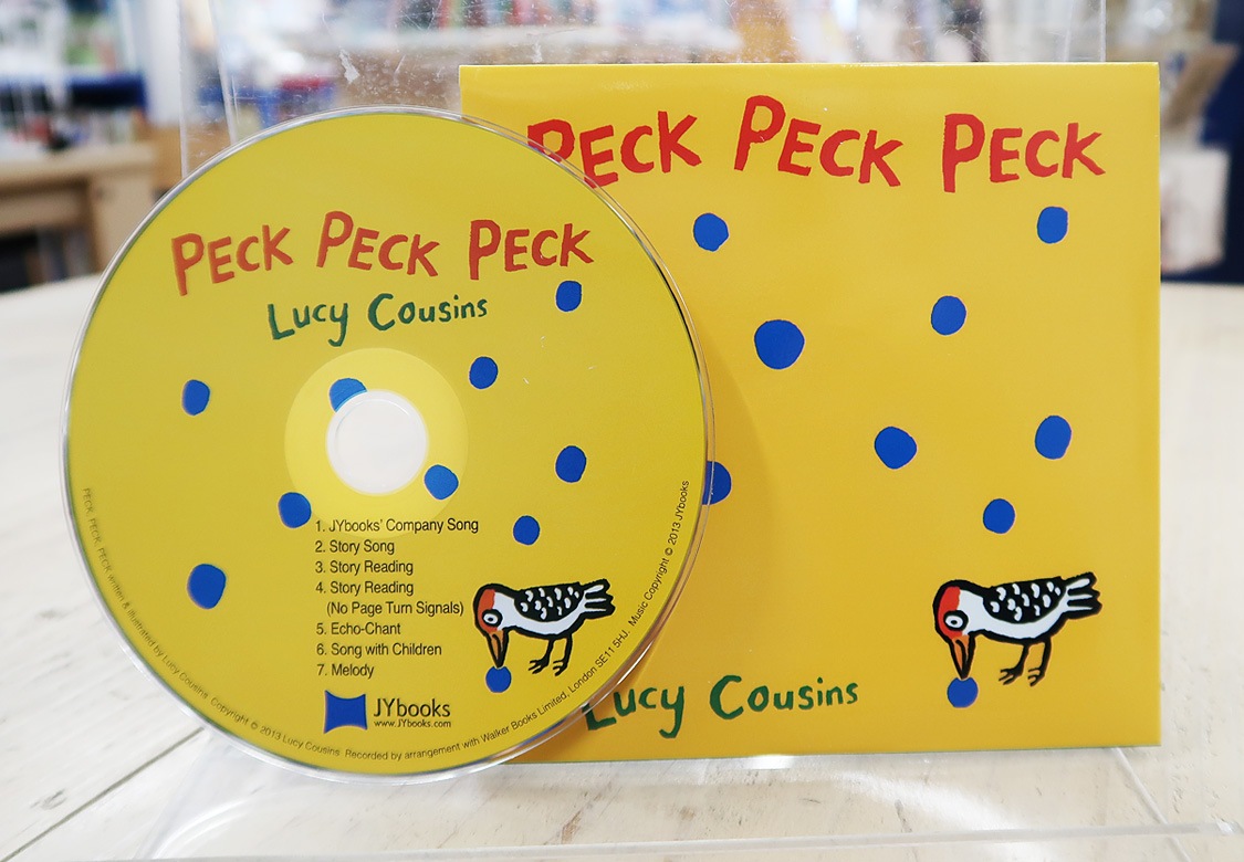 SING&SAY Peck, Peck, Peck　ボードブック＆ＣＤセット ＜NoBuYoung＞　【レベル５】