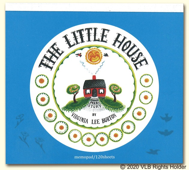 ちいさいおうち　～The Little House～　ブロックメモ　表紙
