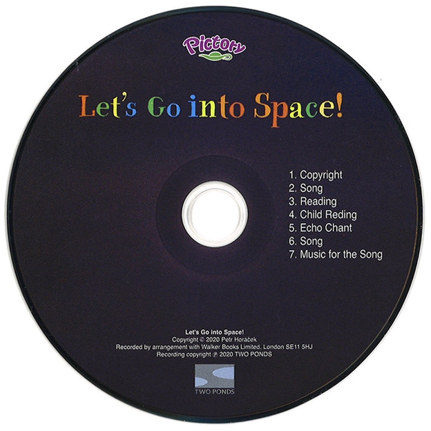 SING&SAY  Let's Go into Space!　ボードブック＆ＣＤセット　＜Two Ponds＞　 【レベル２】